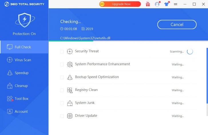 360 Total Security - Full Scan