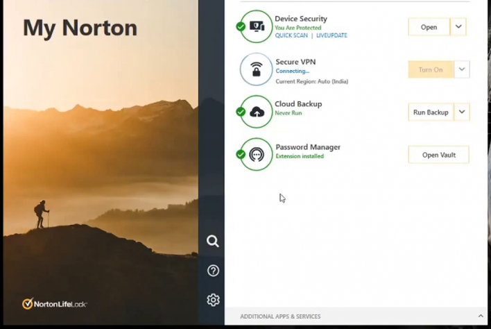 Norton360 Windows VPN